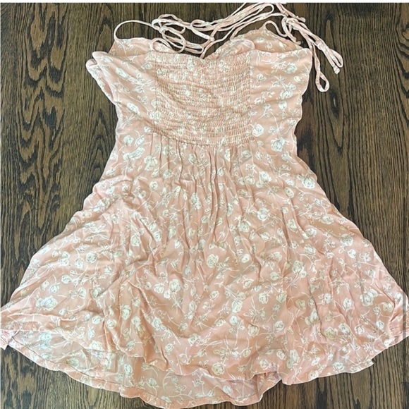 Revolve Blue Life Sienna Corset Pink Sundress - Picture 3 of 3